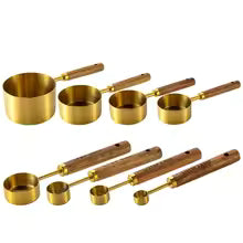 Premium Gold Measuring Spoon Set