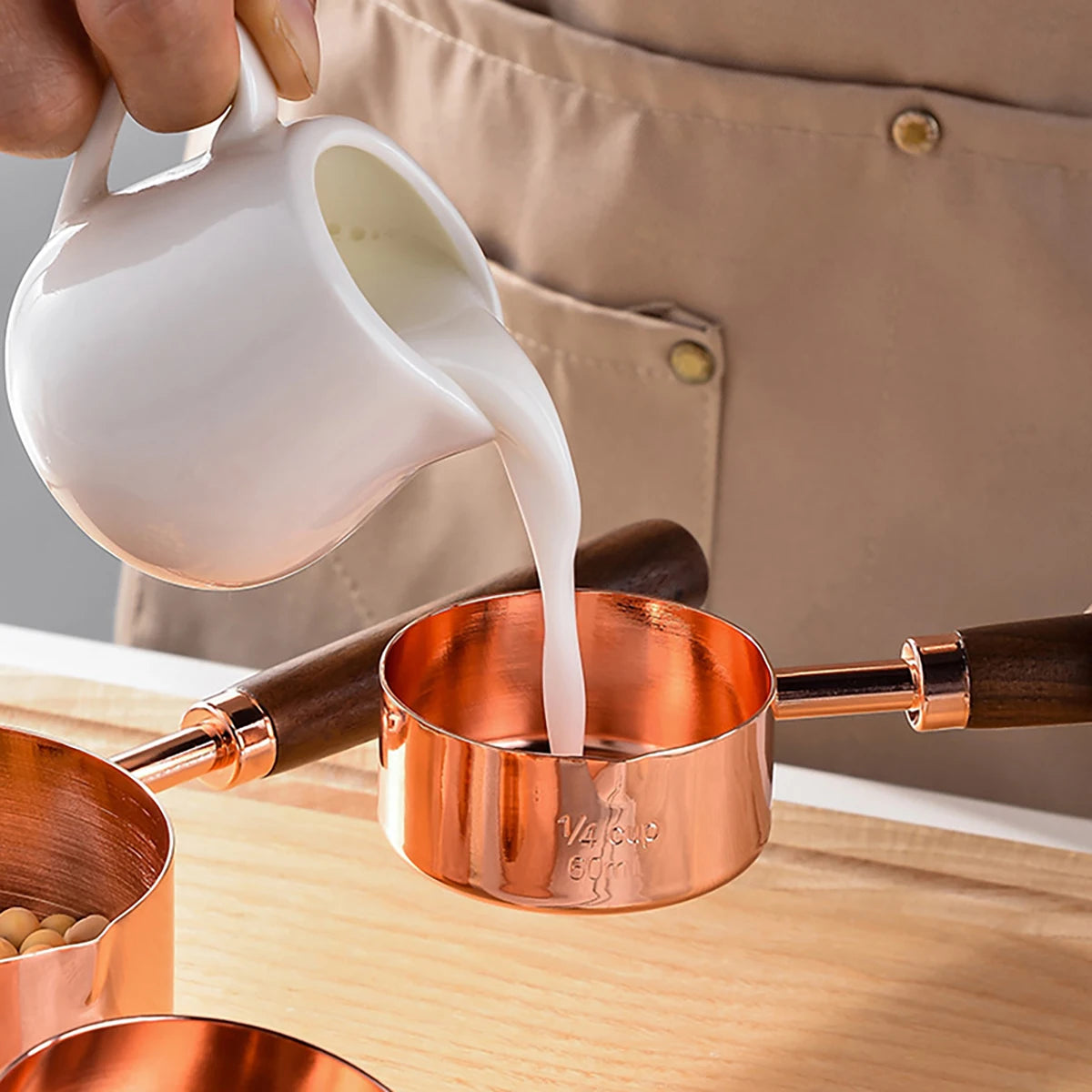 Premium Gold Measuring Spoon Set