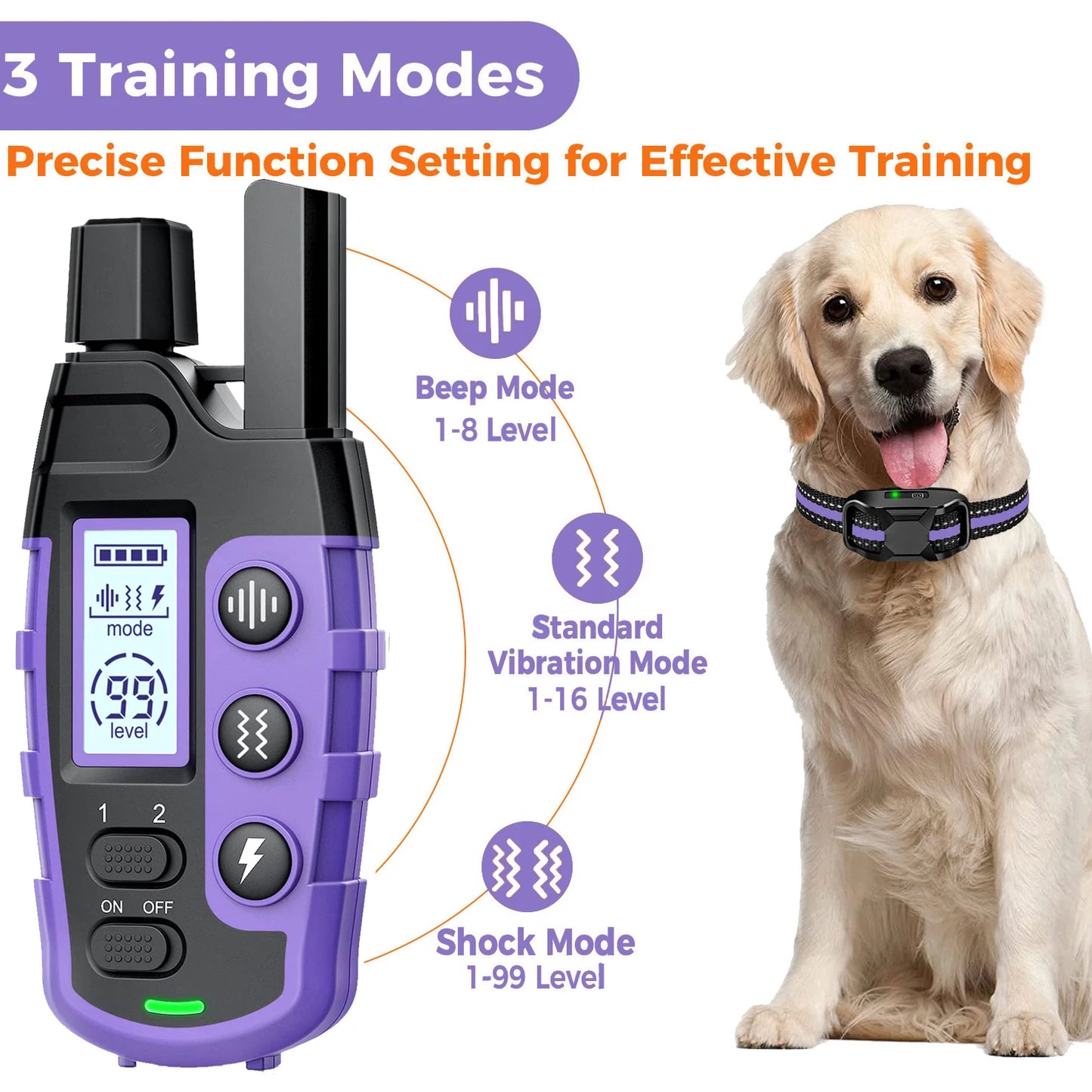 Remote Control Dog Training E-Collar