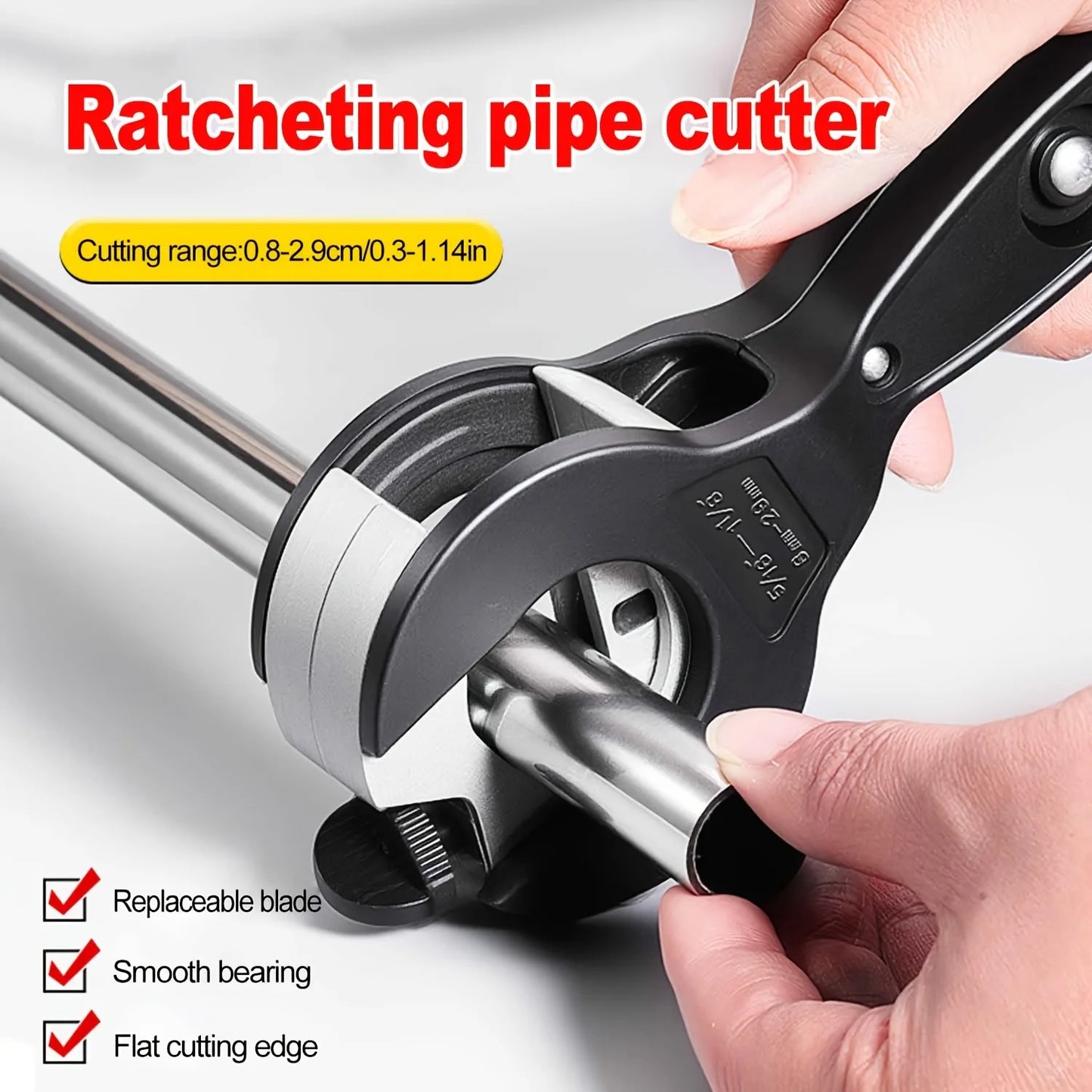 Universal Ratcheting Pipe Cutter