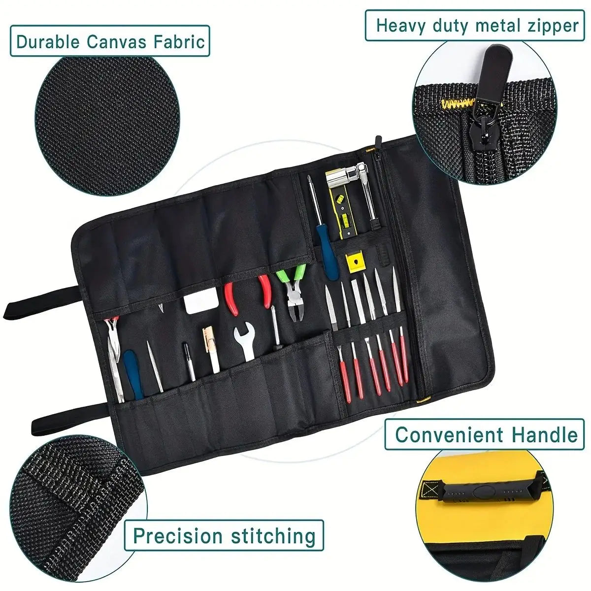 Portable Roll-Up Tool Holder