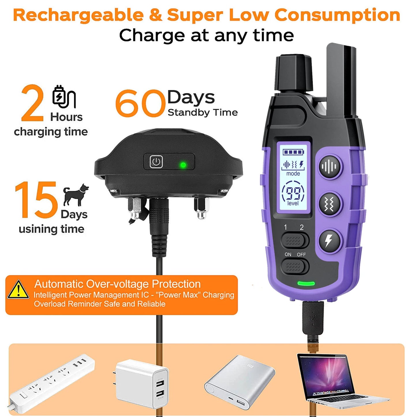Remote Control Dog Training E-Collar