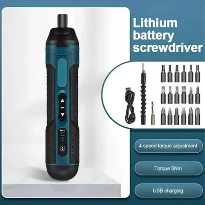 Cordless Electric Screwdriver Set