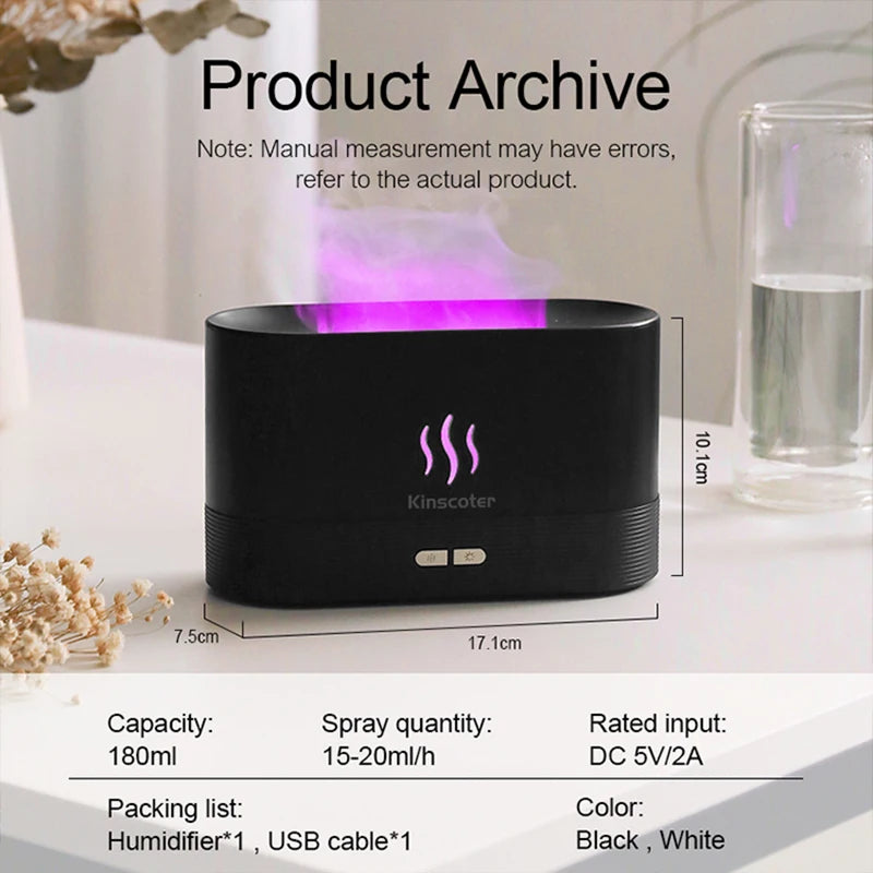 Essential Flame Oil Diffuser